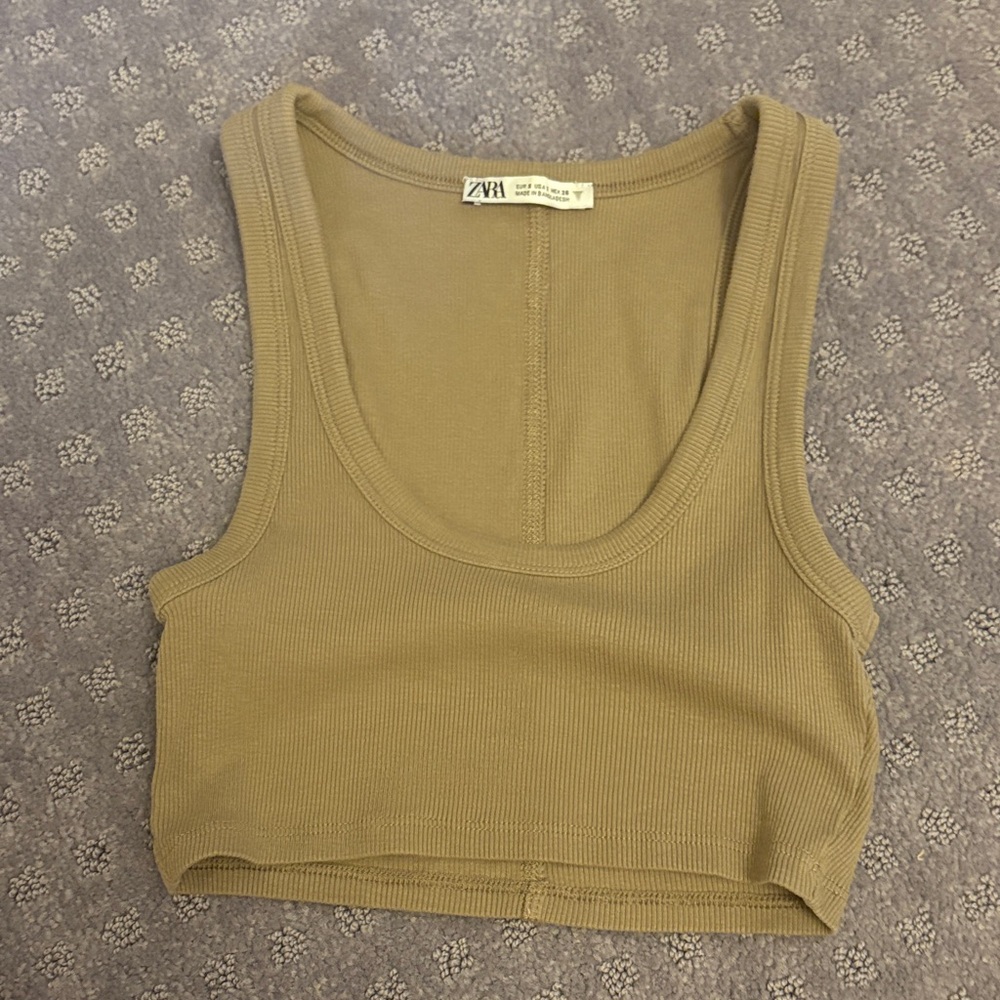 zara tank top